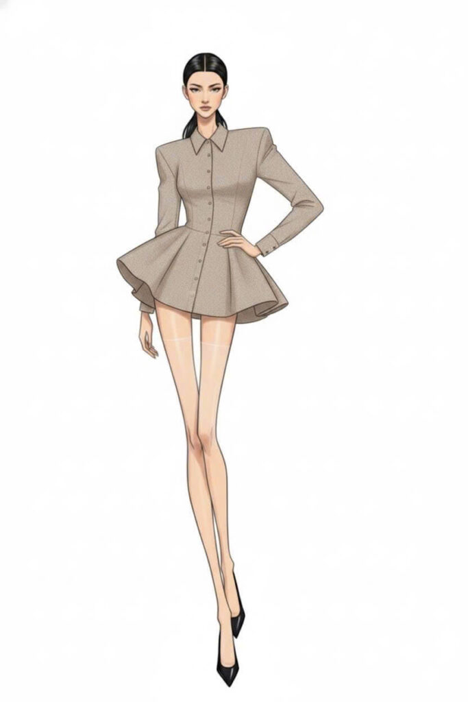 Váy Tennis Xếp Ly