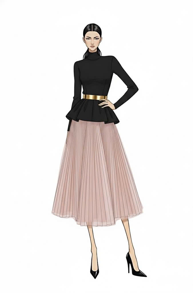 Set Suit Hồng Pastel